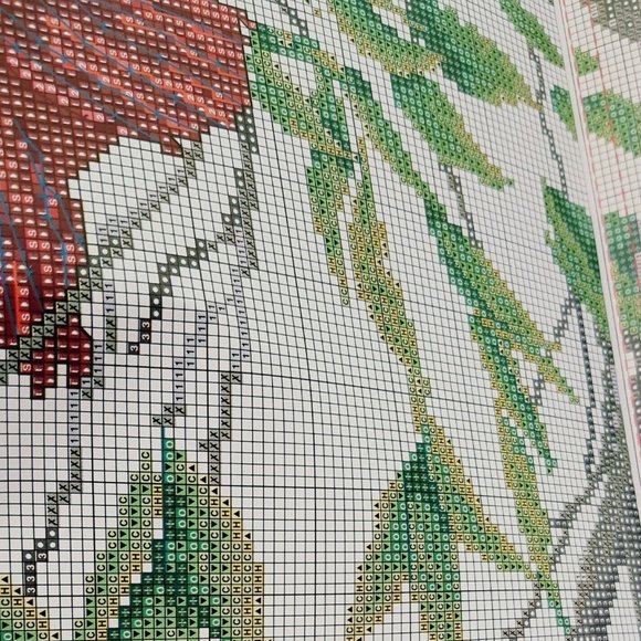 Flying Colors Bluebirds Cardinal Cross Stitch Book - Picture 5 of 8